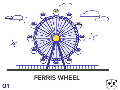 Ferris Wheel everydays ferris ferris wheel icon