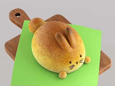 Big Bunny Panimal 3d graphic design