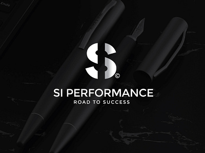 Logo for SI Performance branding design logo typography vector