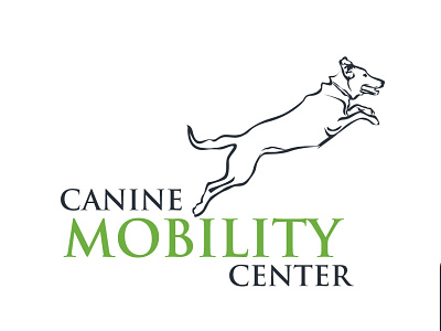 Custom logo for rehab (physcial therapy) center for dogs branding illustration logo vector