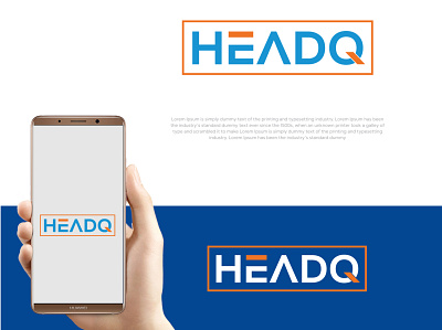 Logo HeadQ branding logo