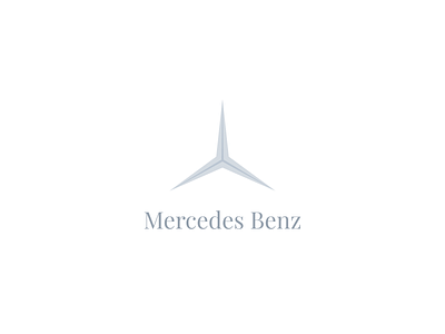 Mercedes Benz Minimal Logo brand branding car design illustration logo mercedes mercedes benz minimal minimalism