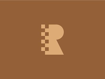 R mark for RUALIS branding identity logo logomark mark monogram r