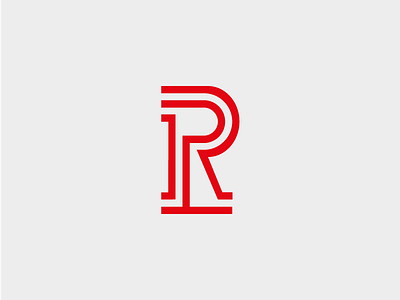 PR branding identity logo luxury mark monogram pr type typography