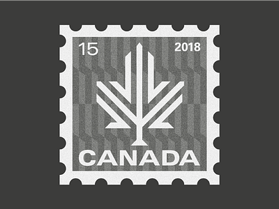 Canada post stamps pt. 2 canada icon illustration mail minimal post postal stamp stamps