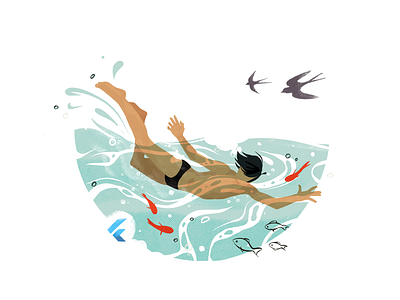 Dive illustration