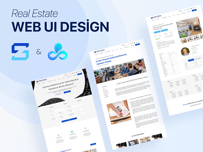 Real Estate Web UI Design app mobiledesign ui ux uıdesign uıdesigner uıux webdesign website