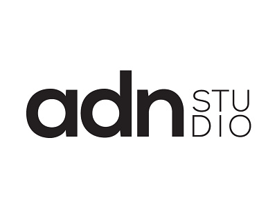 Adn Studio Logo adn black brand branding logo studio