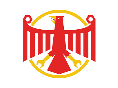 German inspired eagle