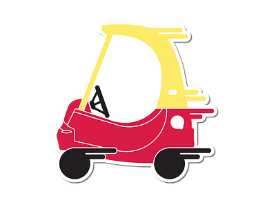 Speed Demon v2 car cozy coupe little tikes speed
