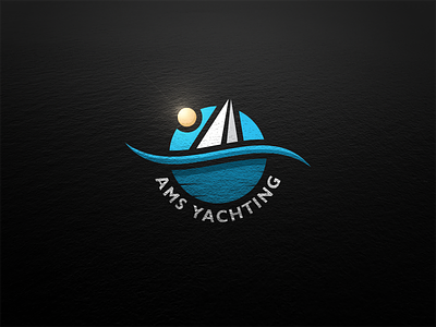 AMS YACHTING | yacht chartering freelance designer logo designer logo inspiration logodesign logos monkey mark yacht yacht charter yacht rental