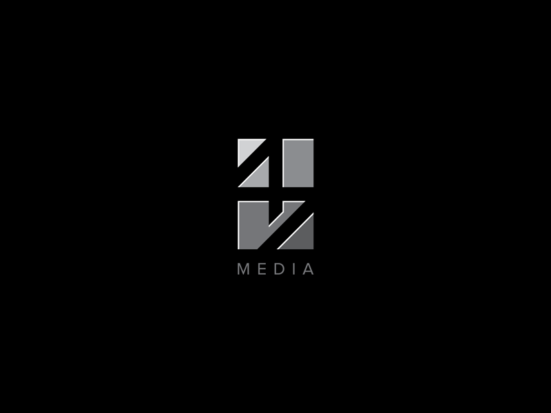 Modern Geometric Logo For 47 Media By Monkey Mark On Dribbble