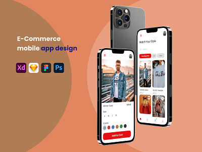 E-Commerce mobile app design