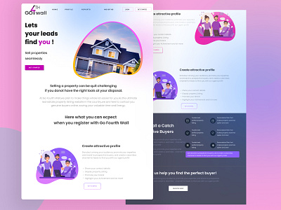 Landing page Design / lets your leads find you !