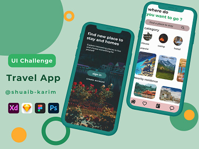 Travel app Design