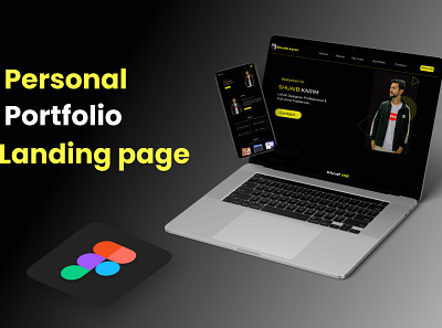 portfolio landing page design 3d animation app app designer branding design designer graphic design illustration landing page logo motion graphics ui uiux user experience user interface vector web developer web flow website design