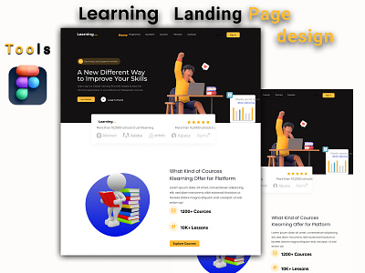 Learning Landing page design