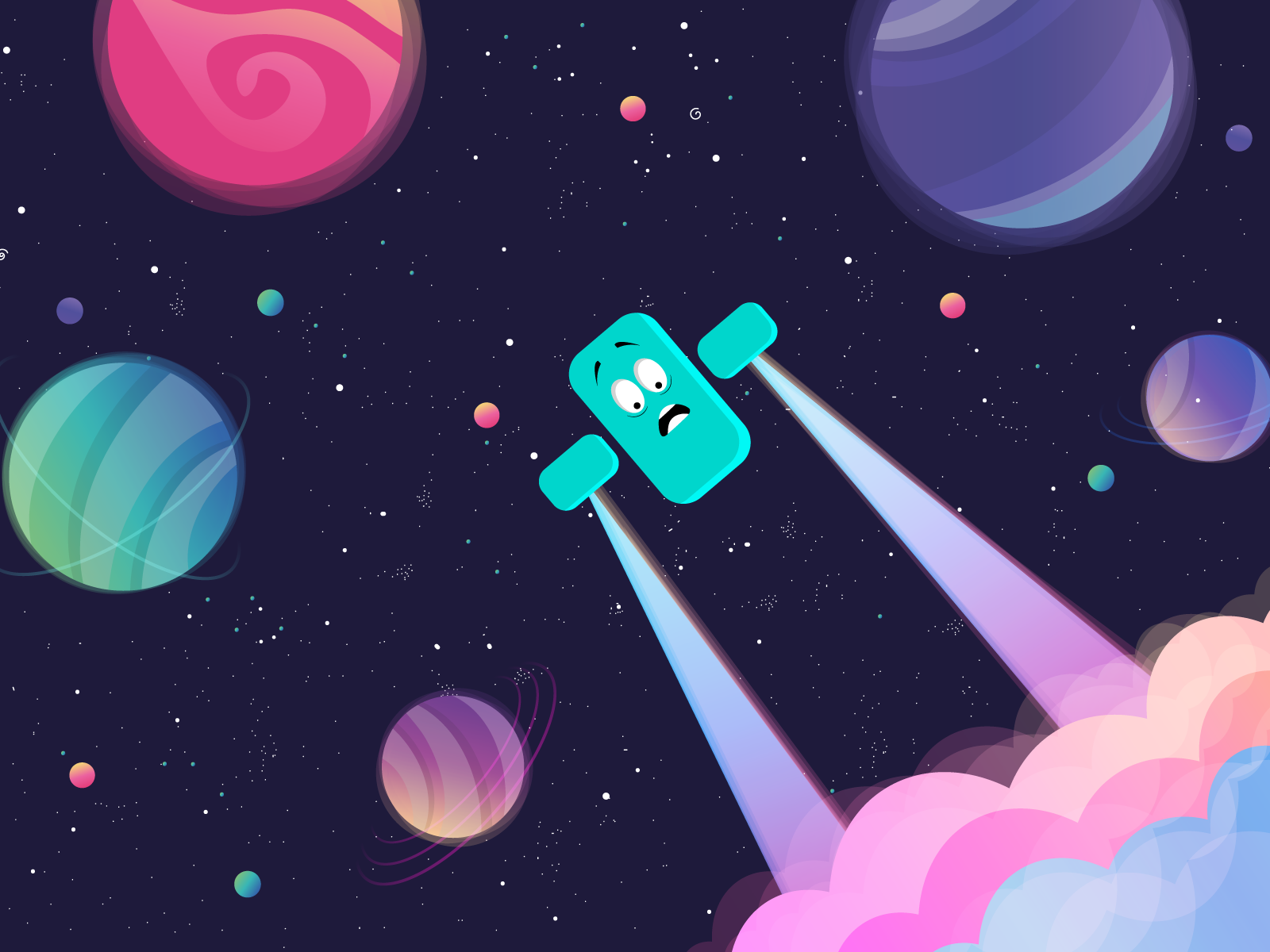 Cosmic Design By Ildar On Dribbble