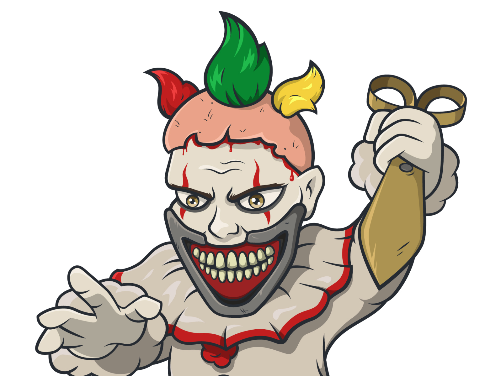 Twisty the Clown by Artur on Dribbble