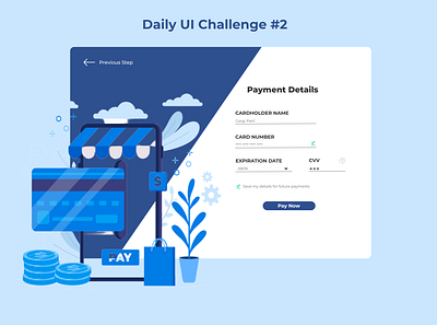 Daily UI Challenge #2 design ui