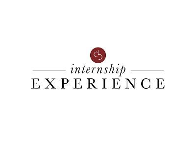 Internship Experience Logo clothing dress experience intern internship logo women