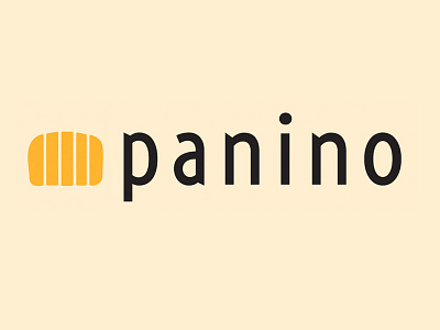 panino logo brand identity cafe food logo panini panino