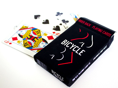 Bicycle Playing Cards redesign branding cards deck of cards minimal modern packaging playing cards poker redesign suits