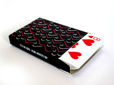 Back of the deck branding cards deck of cards minimal modern packaging playing cards poker redesign suits