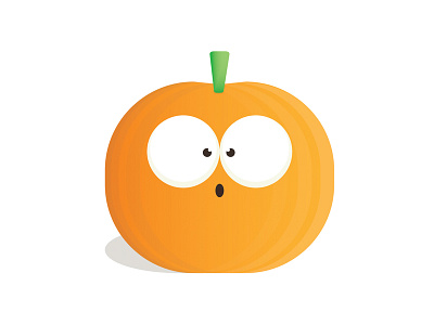 boo! cute halloween illustration pumpkin spooky vector