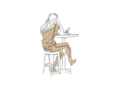 Coffee Shop Sketch 7