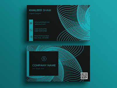 Business card Minimal branding business card figma illustration logo ui xd