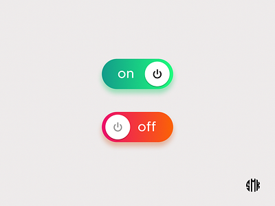 Day 15: On/Off Switch UI #dailyuichallenge dailychallengeui design figma ui uidaily ux xd