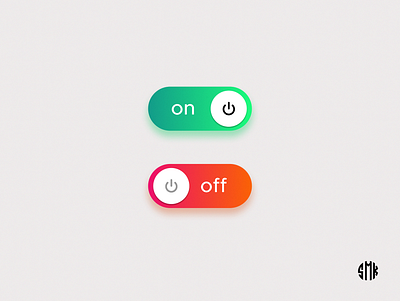 Day 15: On/Off Switch UI #dailyuichallenge dailychallengeui design figma ui uidaily ux xd