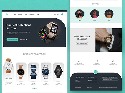 Watch E-commerce website branding design ecommerceui ecommercewebsite figma graphic design minimal typography ui ux watchui watchwebsite websitedesginui websitedesign websiteui