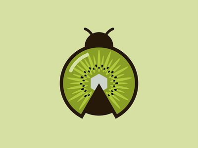 Kiwi Ladybug Logo