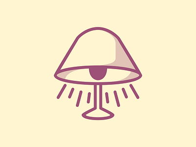 Eye & Lamp Logo