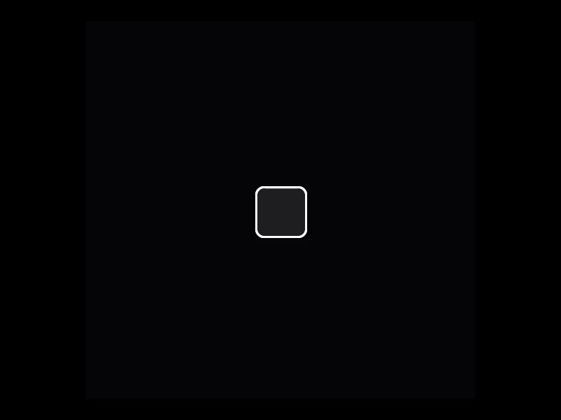 Blackbox Light Switching On animation app blackbox bounce flat game gif ios iphone pop ui ux