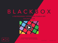 Blackbox Light Switching On by Ryan McLeod on Dribbble