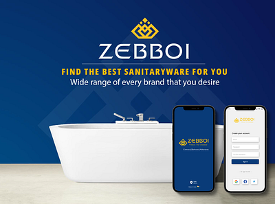 Zebboi app design illustration logo ui