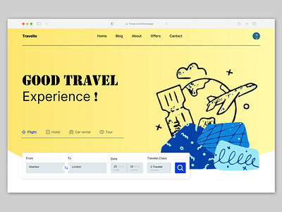 Travel -Landing Page