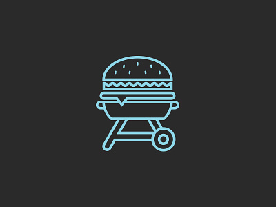 WIP - Playing with some ideas burger grill logo