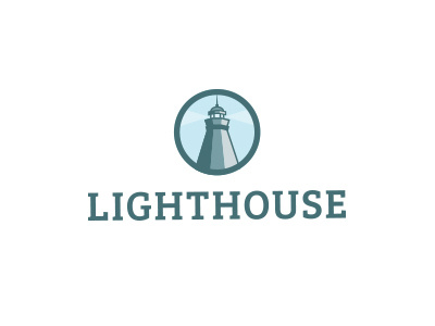 Lighthouse branding identity lighthouse logo ocean