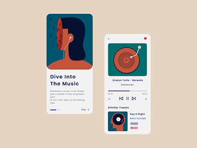 Music player app