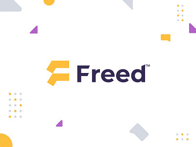 Freed | Logo mark | Brand mark abstract logo app app logo application mark brand and logo identity brand identity brand mark branding colorful logo design f letter brand identity f letter logo graphic design logo and branding logo presentation minimal brand mark minimal logo minimalist modern logo uniqe logo