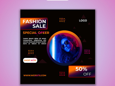 FASHION SALE INSTAGRAM POST DESIGN