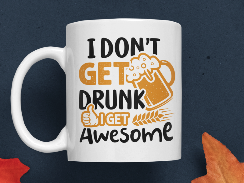 Funny Beer Mug design by Soumitra Chand Saiket on Dribbble