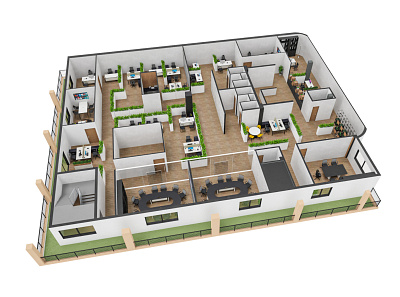 3D isometric floor plan 3d isometric plan pconplanner space planning