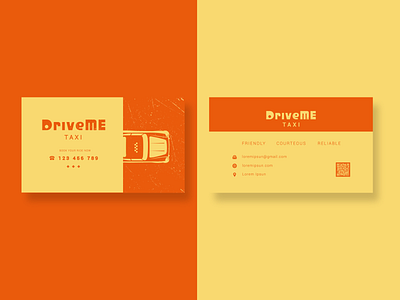  Retro Business Card for taxi