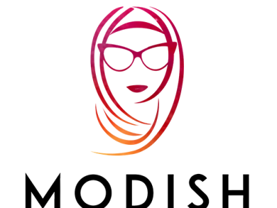 ModishMuslimah.com Logo design illustration logo