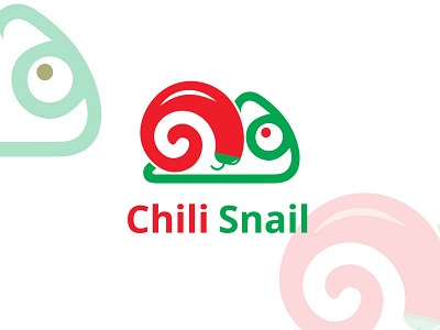Chili Snail app design graphic design icon illustration logo